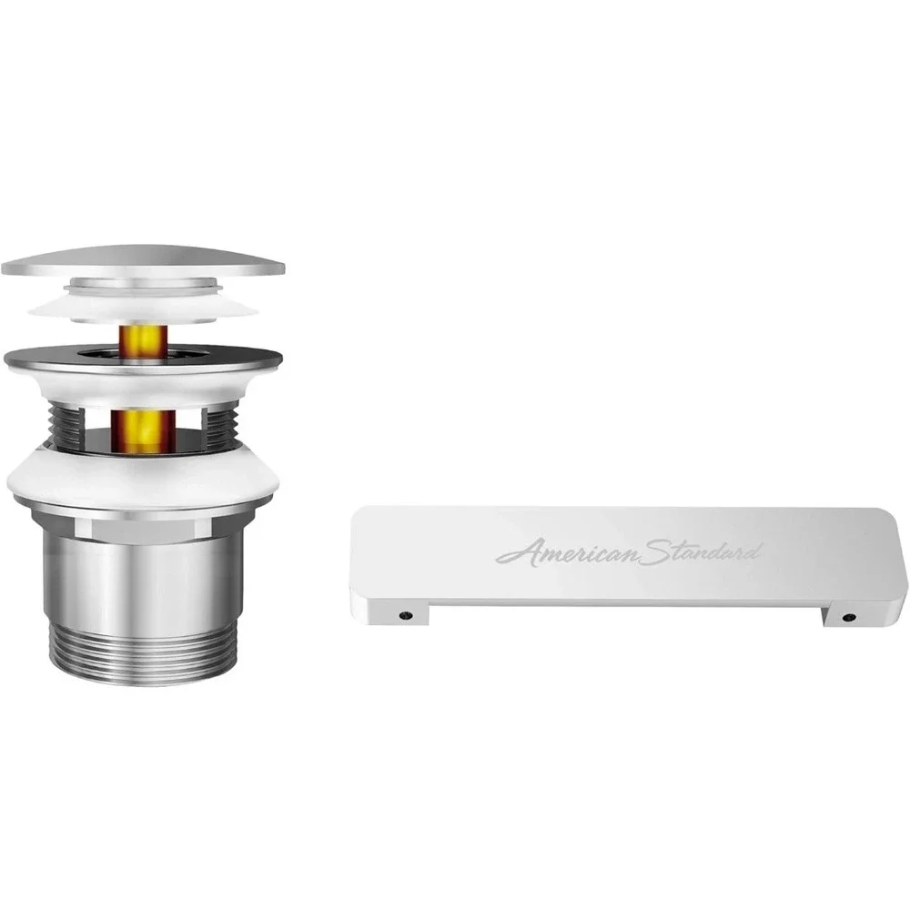 American Standard 1680100002 Freestanding Bathtub Overflow Drain Polished Chrome